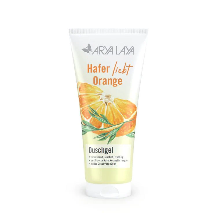 ARYA LAYA - Duschgel Hafer liebt Orange, 200ml