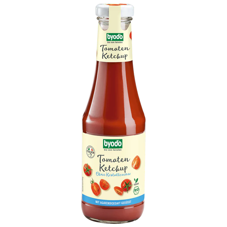 Byodo - Ketchup Tomate ohne Kristallzucker bio, 500 ml