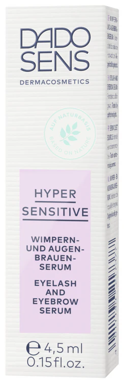 DADO SENS - HYPERSENSITIVE WIMPERN- UND AUGENBRAUENSERUM, 4,5ml