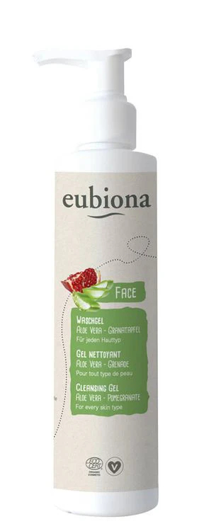 Eubiona - Waschgel Aloe Vera-Granatapfel, 200ml